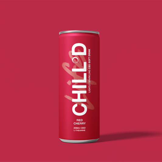 6 Pack Red Cherry CBD Drink