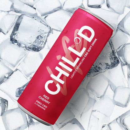 6 Pack Red Cherry CBD Drink